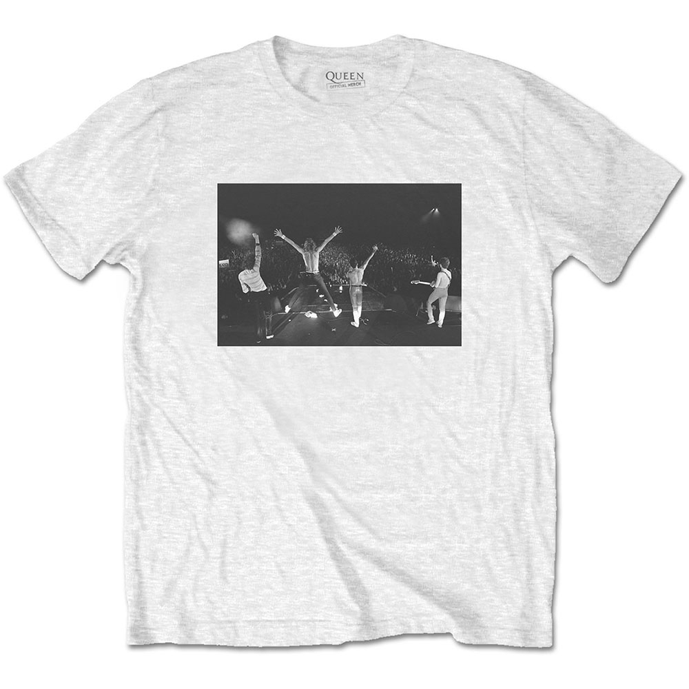 Queen Unisex T-Shirt: Crowd Shot (X-Large)