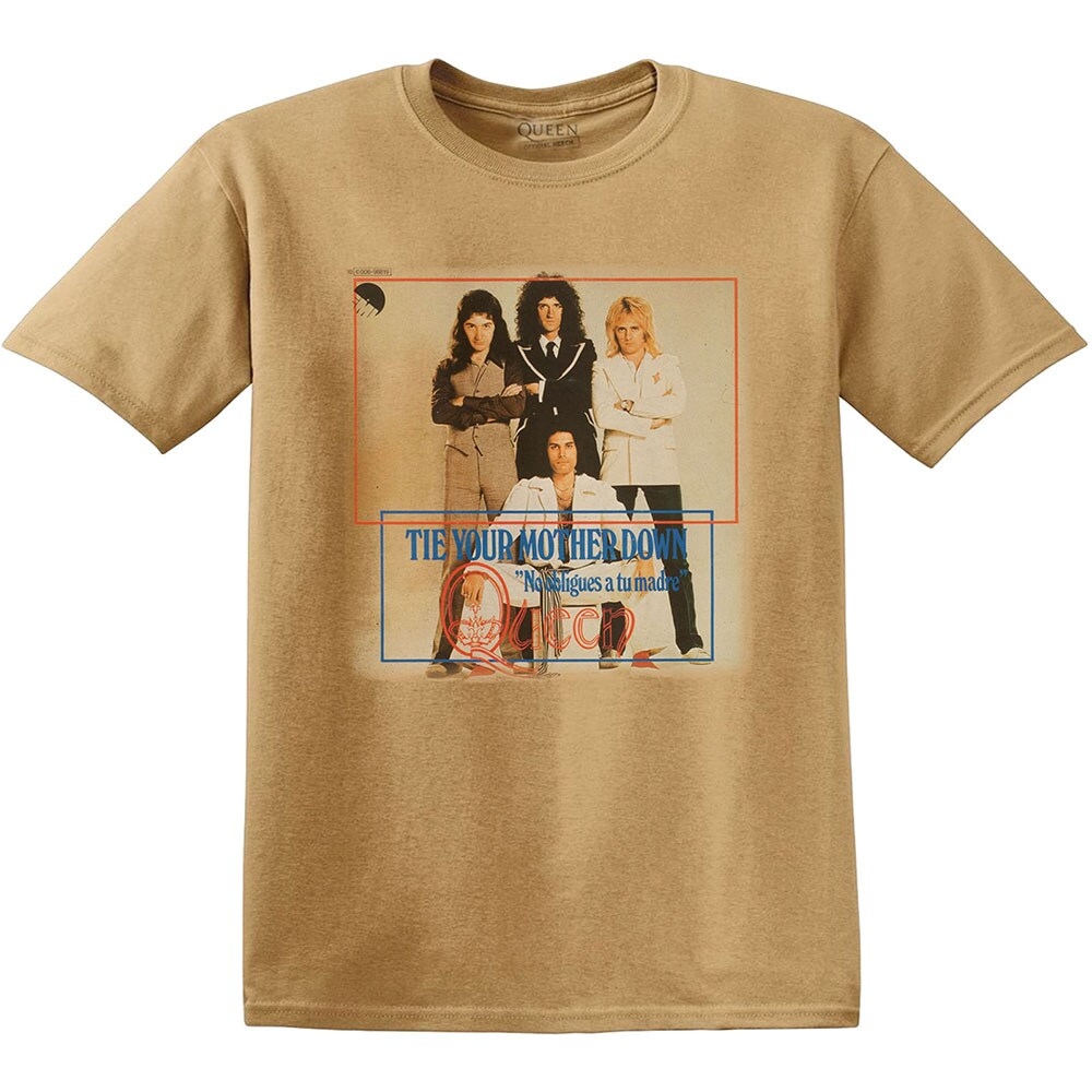 Queen Unisex T-Shirt: Tie Your Mother Down (Medium)
