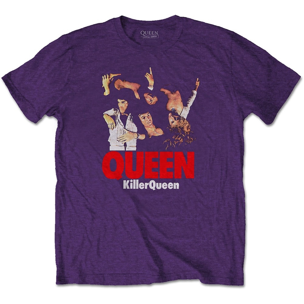 Queen Unisex T-Shirt: Killer Queen (Large)