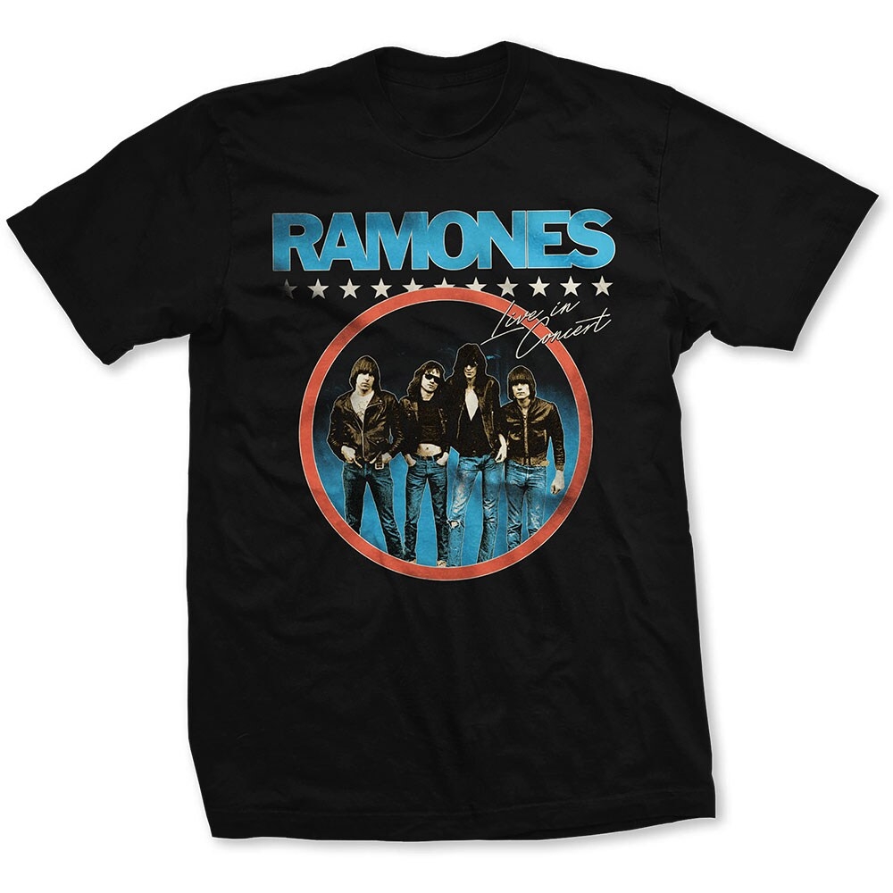 Ramones Unisex T-Shirt: Circle Photo (Medium)