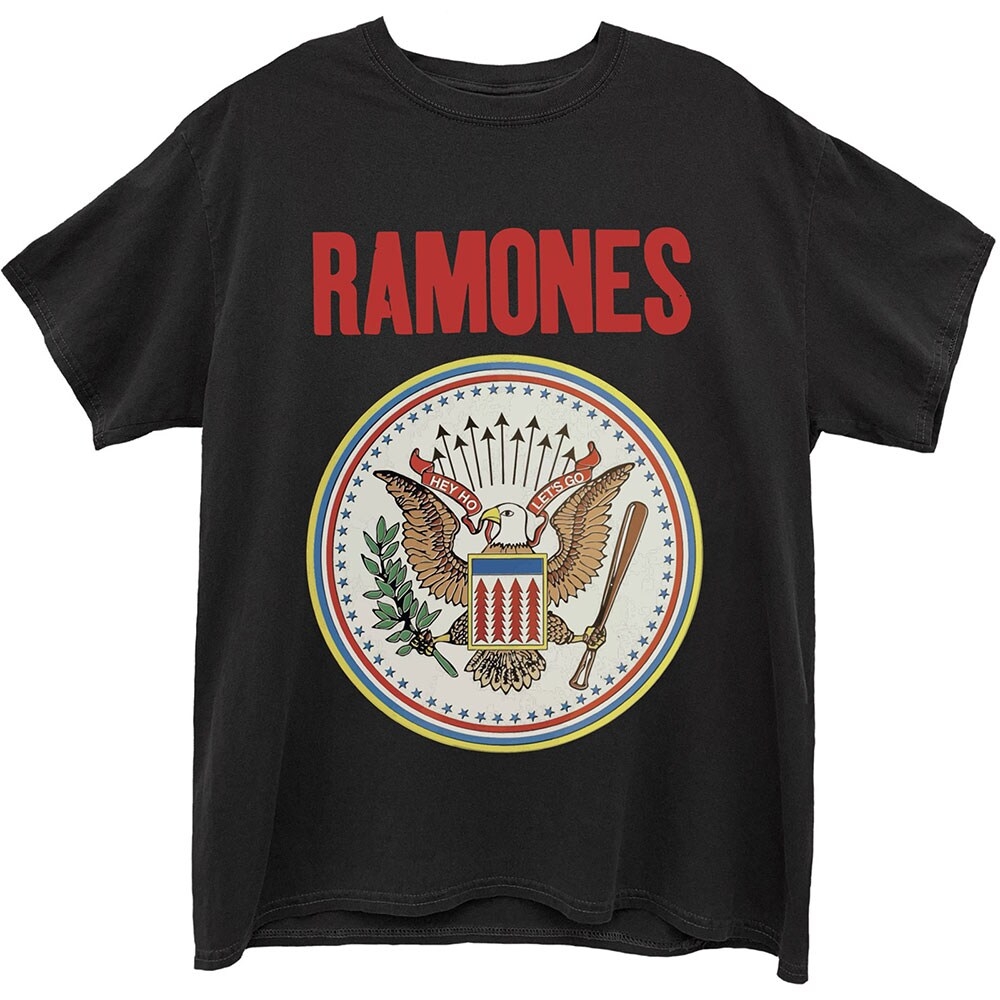 Ramones Unisex T-Shirt: Full Colour Seal (Large)