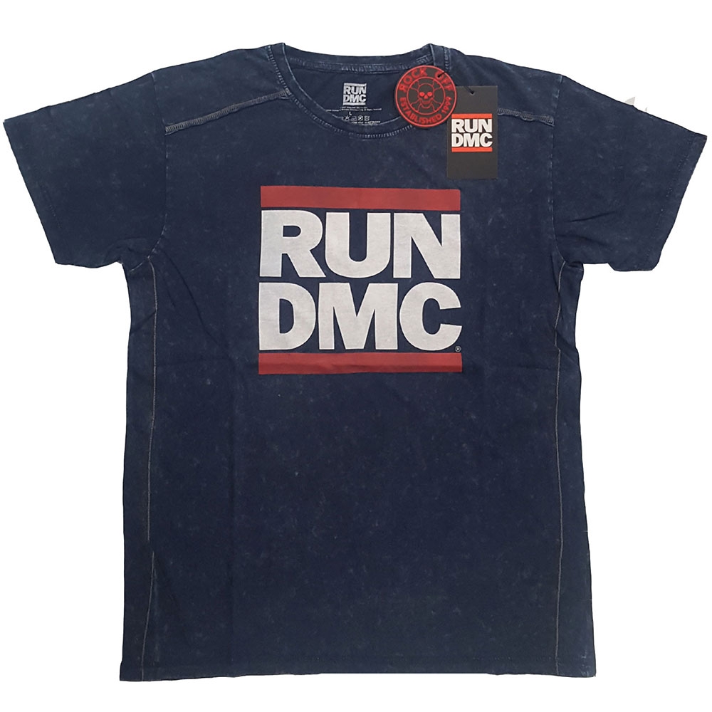 Run DMC Unisex Snow Wash T-Shirt: Logo (XX-Large)