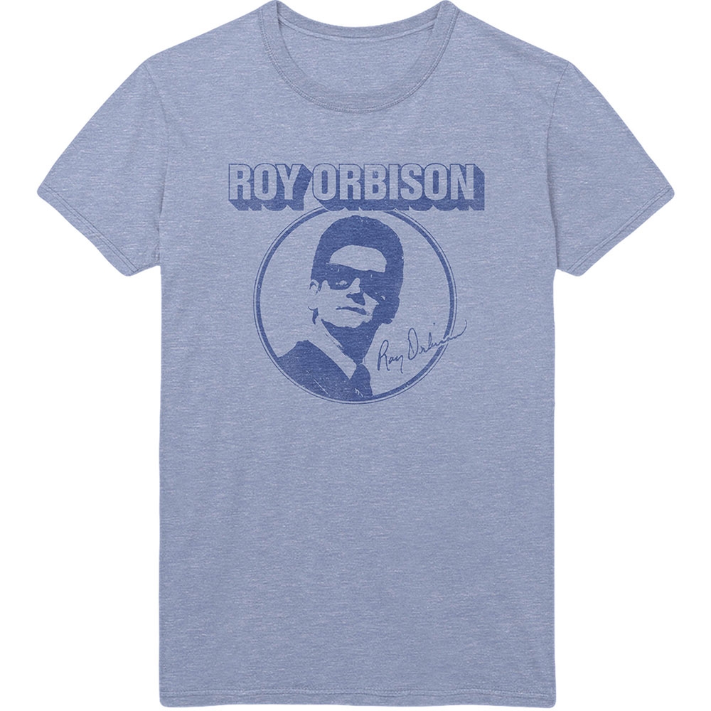 Roy Orbison Unisex T-Shirt: Photo Circle (Medium)