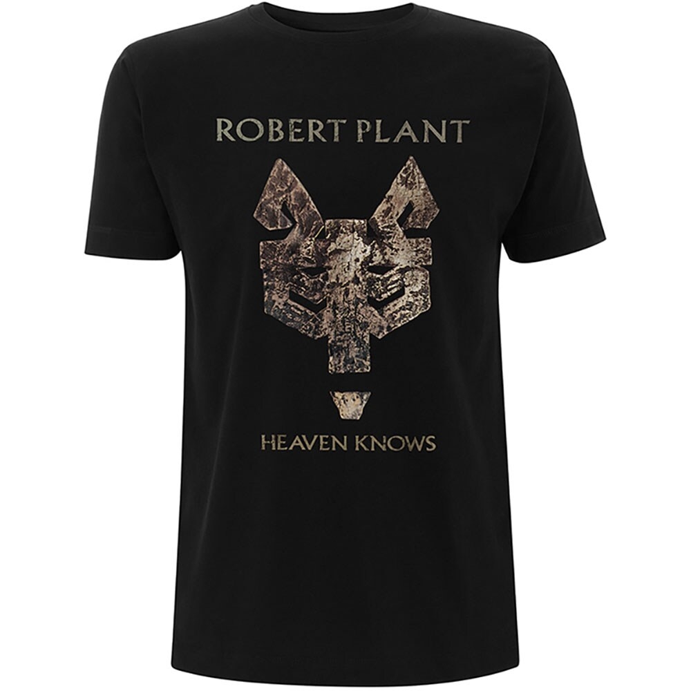 Robert Plant Unisex T-Shirt: Heaven Knows (Small)