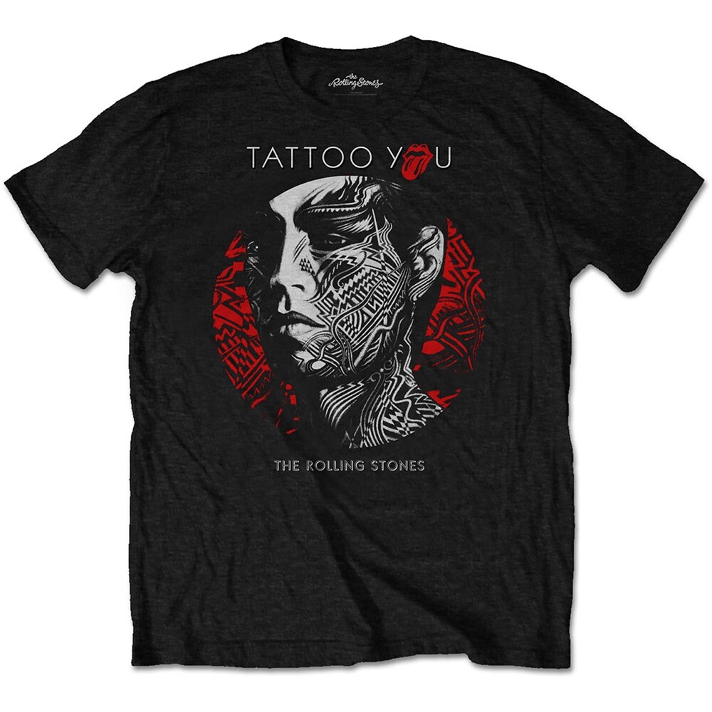 The Rolling Stones Unisex T-Shirt: Tattoo You Circle (Medium)