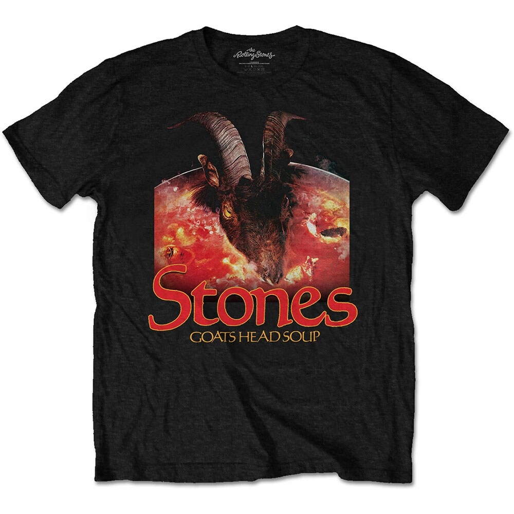 The Rolling Stones Unisex T-Shirt: GHS with Logo (XX-Large)