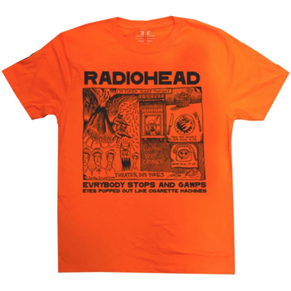 Radiohead Unisex T-Shirt: Gawps (XX-Large)