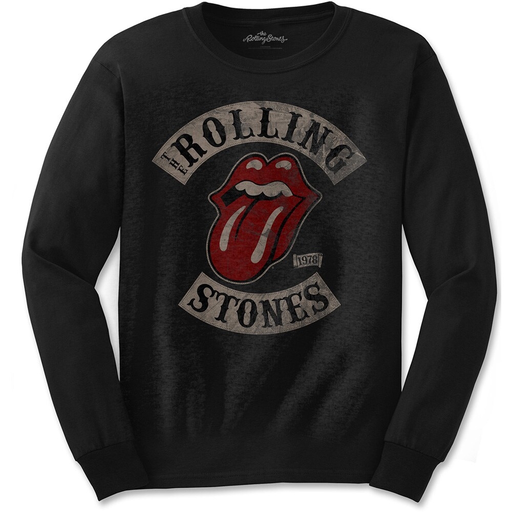 The Rolling Stones Unisex Long Sleeved T-Shirt: Tour '78 (X-Large)