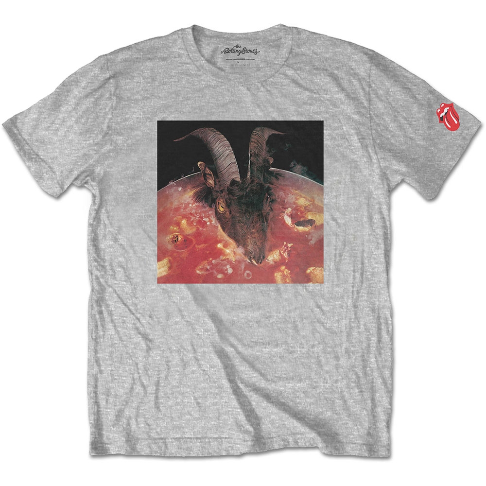 The Rolling Stones Unisex T-Shirt: Goats Head Soup (Sleeve Print) (XXX-Large)