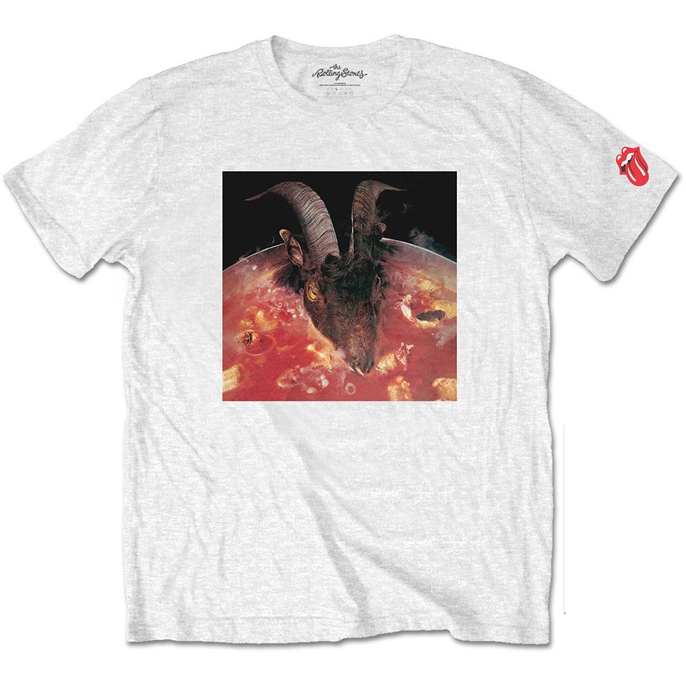 The Rolling Stones Unisex T-Shirt: Goats Head Soup (Back Print) (Small)