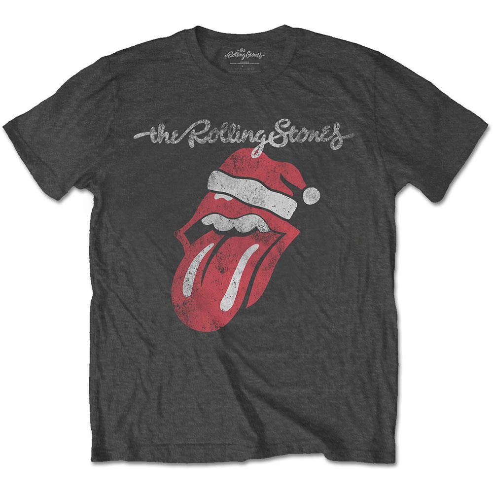 The Rolling Stones Unisex T-Shirt: Santa Lick (X-Large)