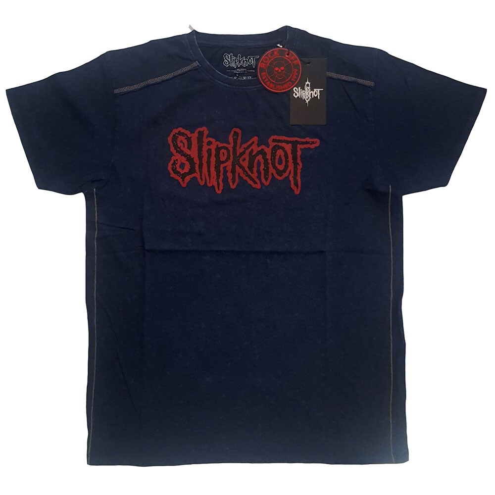 Slipknot Unisex Snow Wash T-Shirt: Logo (Medium)