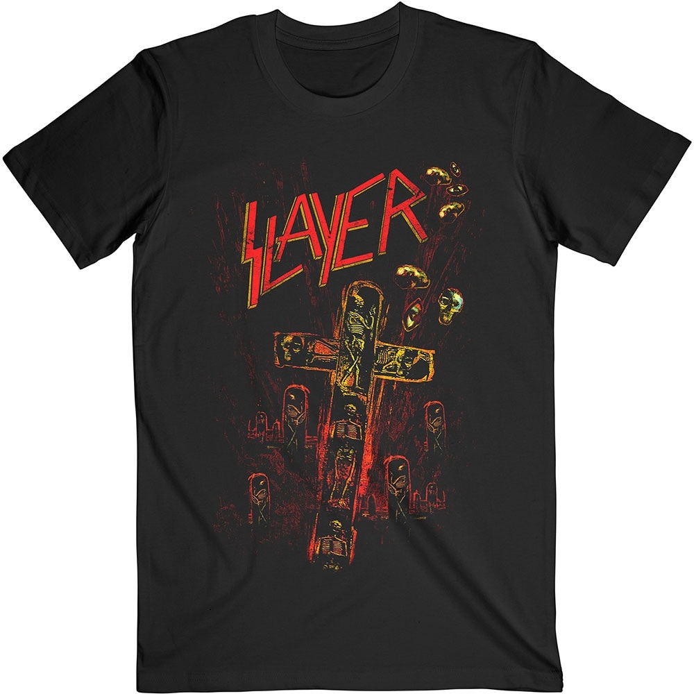 Slayer Unisex T-Shirt: Blood Red (Large)