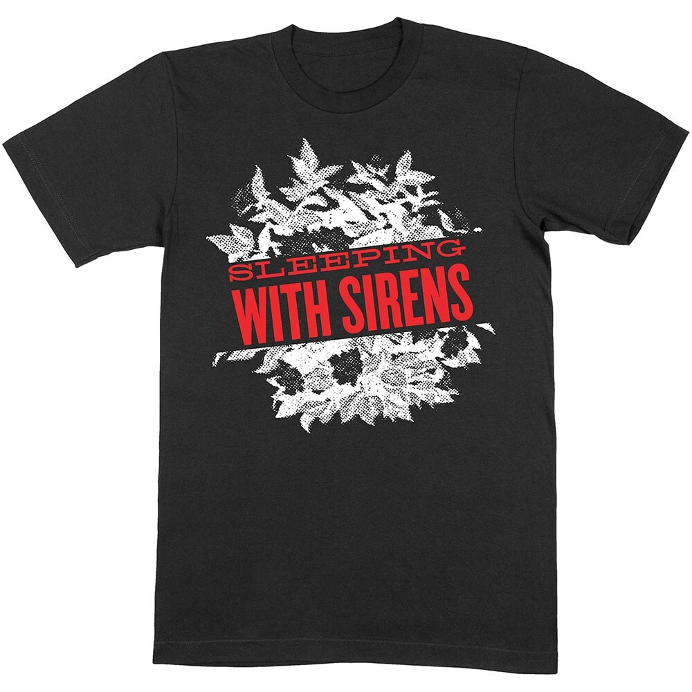 Sleeping With Sirens Unisex T-Shirt: Floral (X-Large)