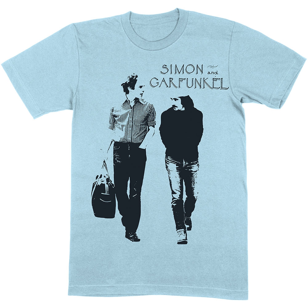 Simon & Garfunkel Unisex T-Shirt: Walking (Medium)