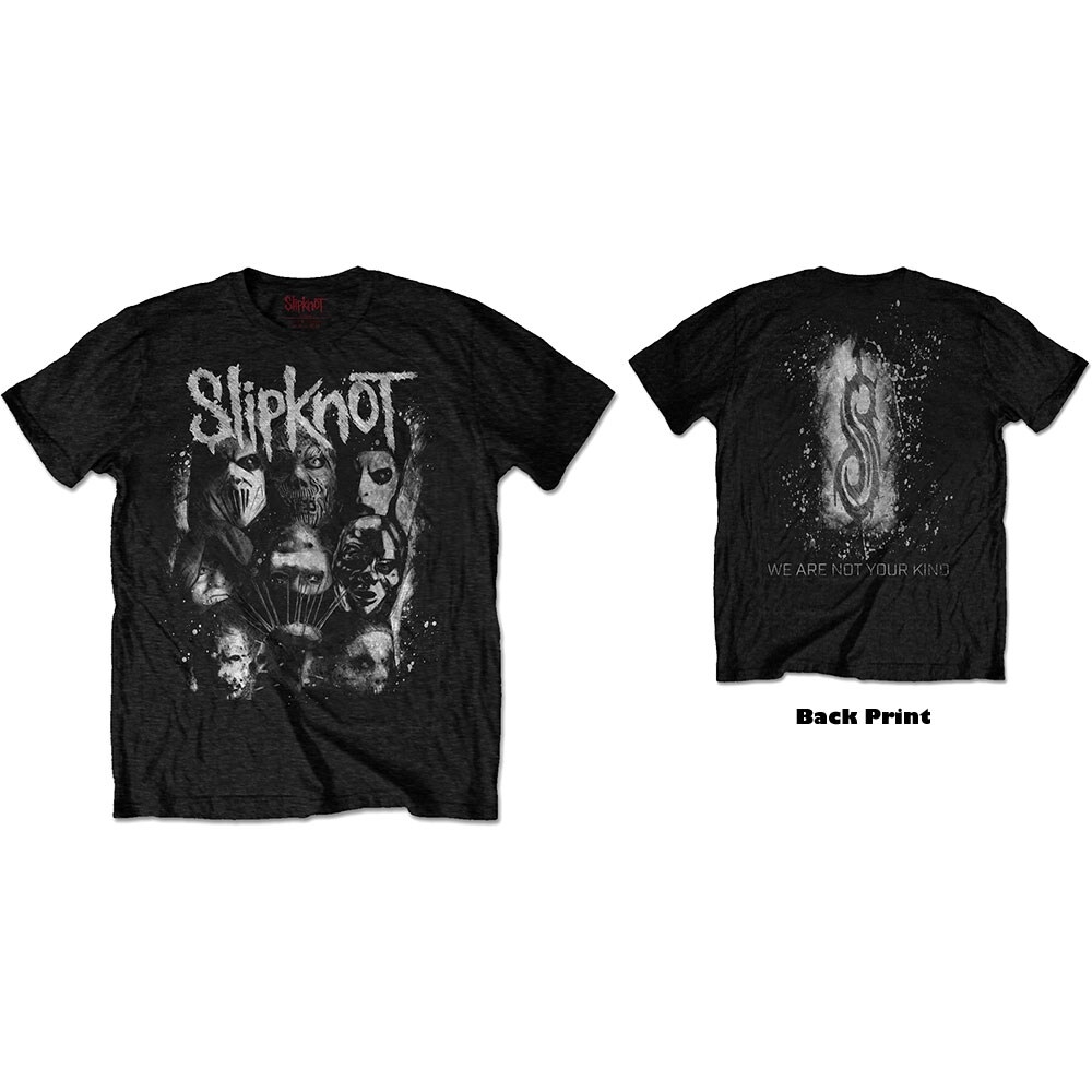 Slipknot Unisex T-Shirt: WANYK White Splatter (Back Print) (XX-Large)