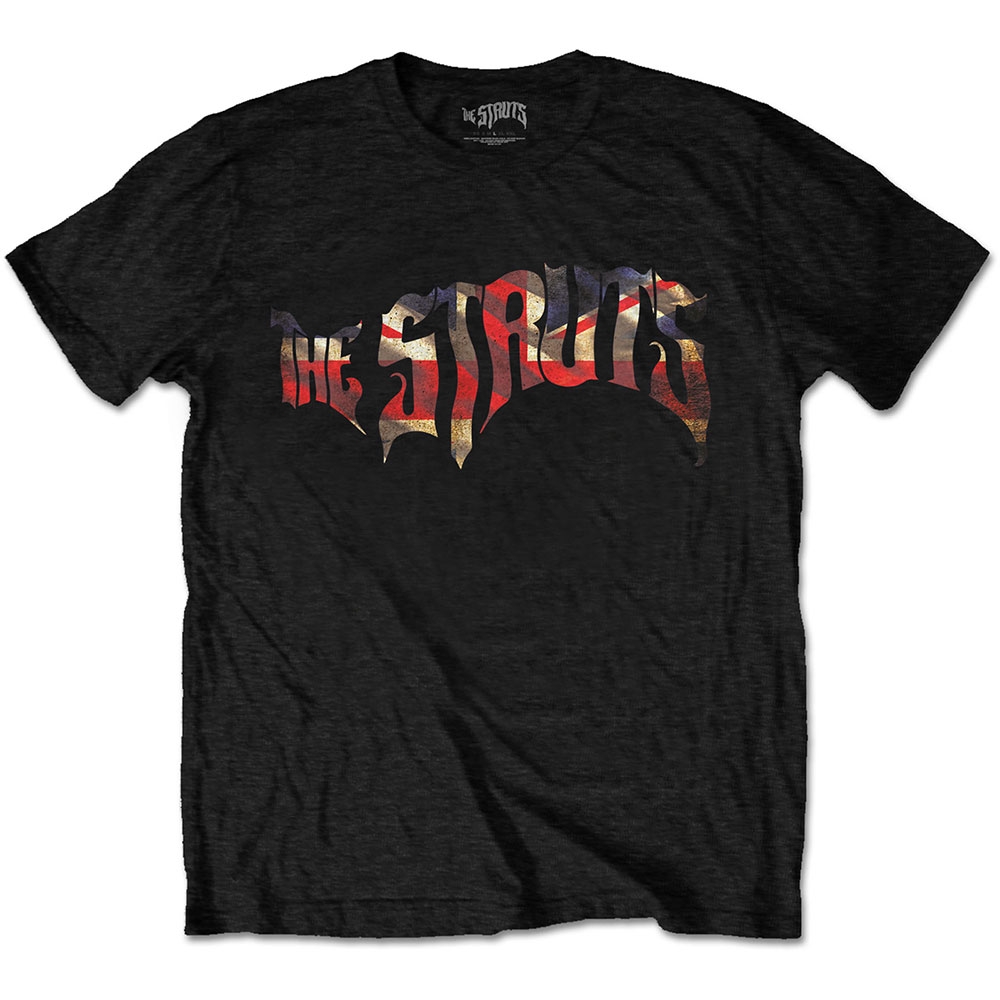 The Struts Unisex T-Shirt: Union Jack Logo (Small)