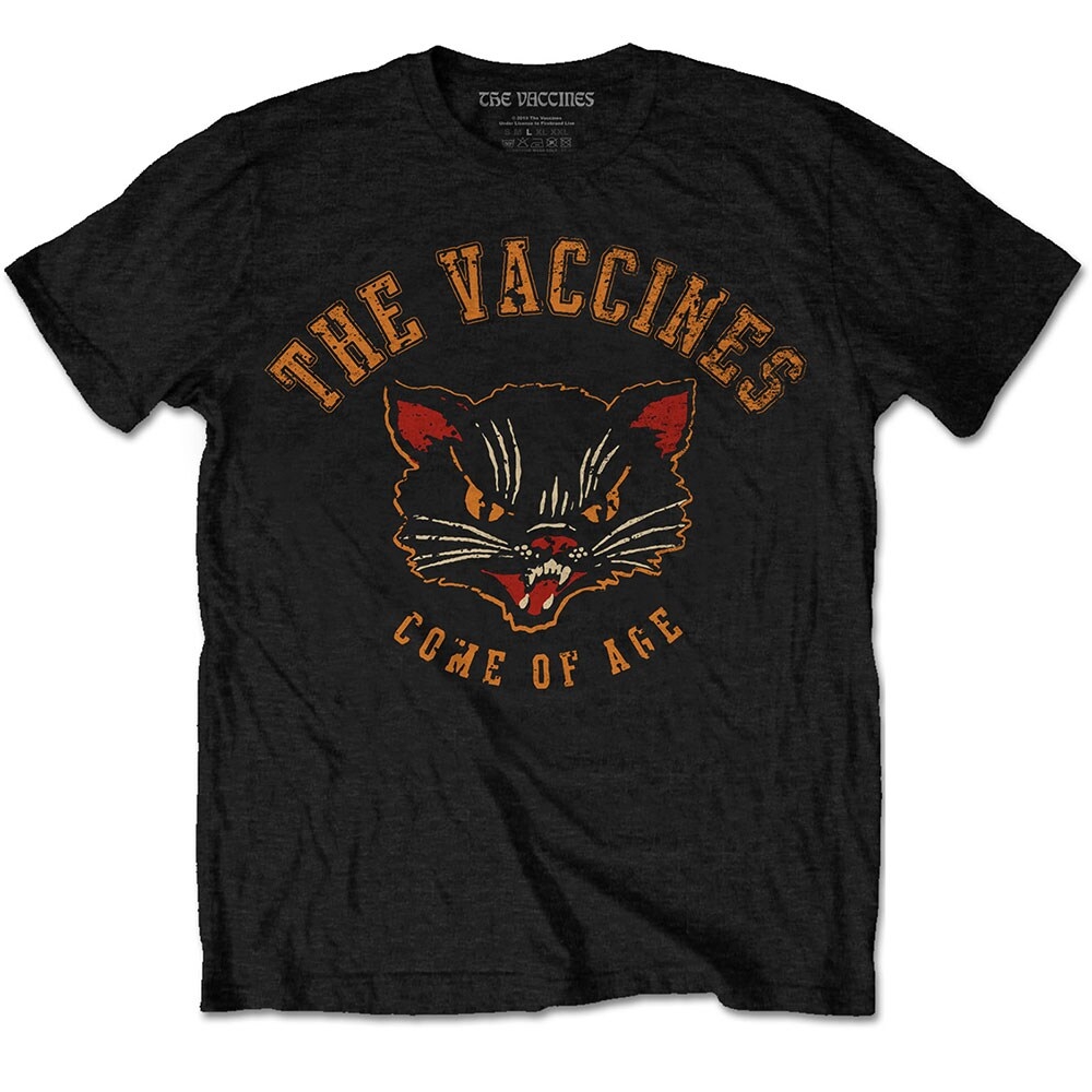The Vaccines Unisex T-Shirt: Cat (X-Large)