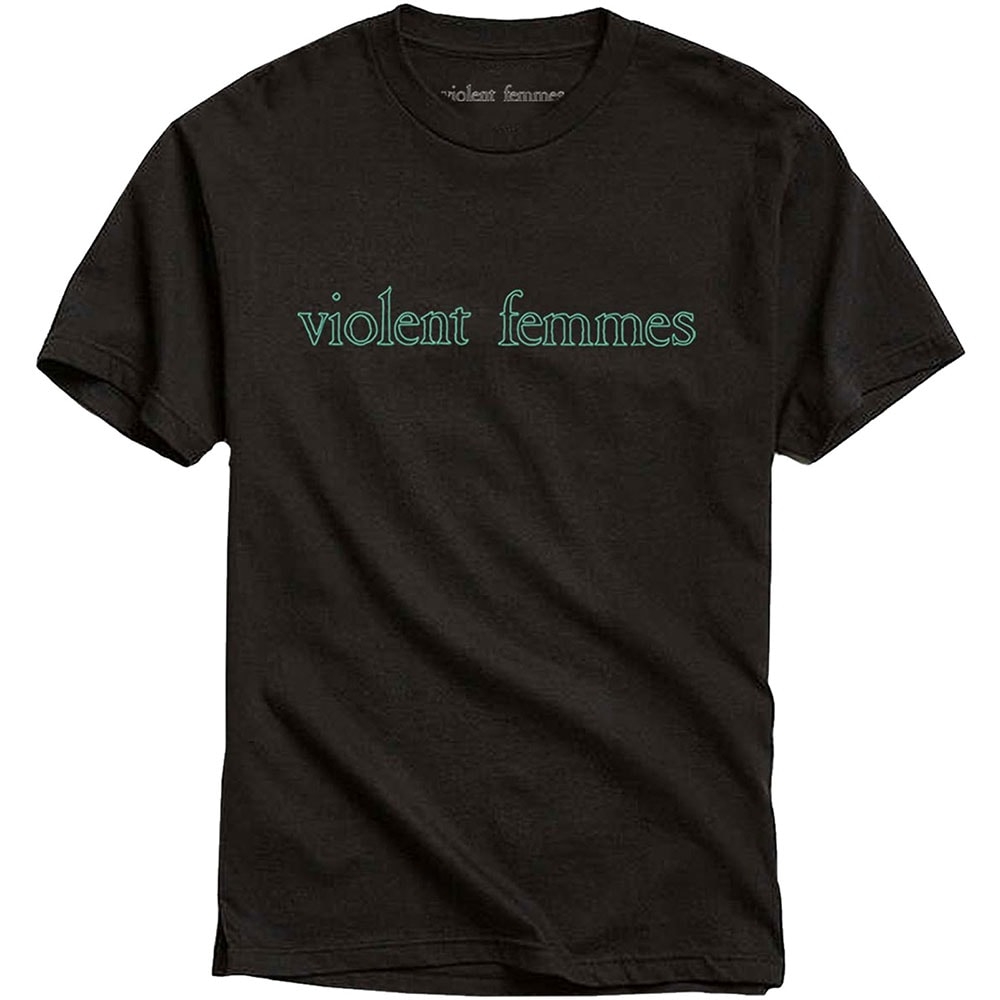 Violent Femmes Unisex T-Shirt: Green Vintage Logo (XX-Large)
