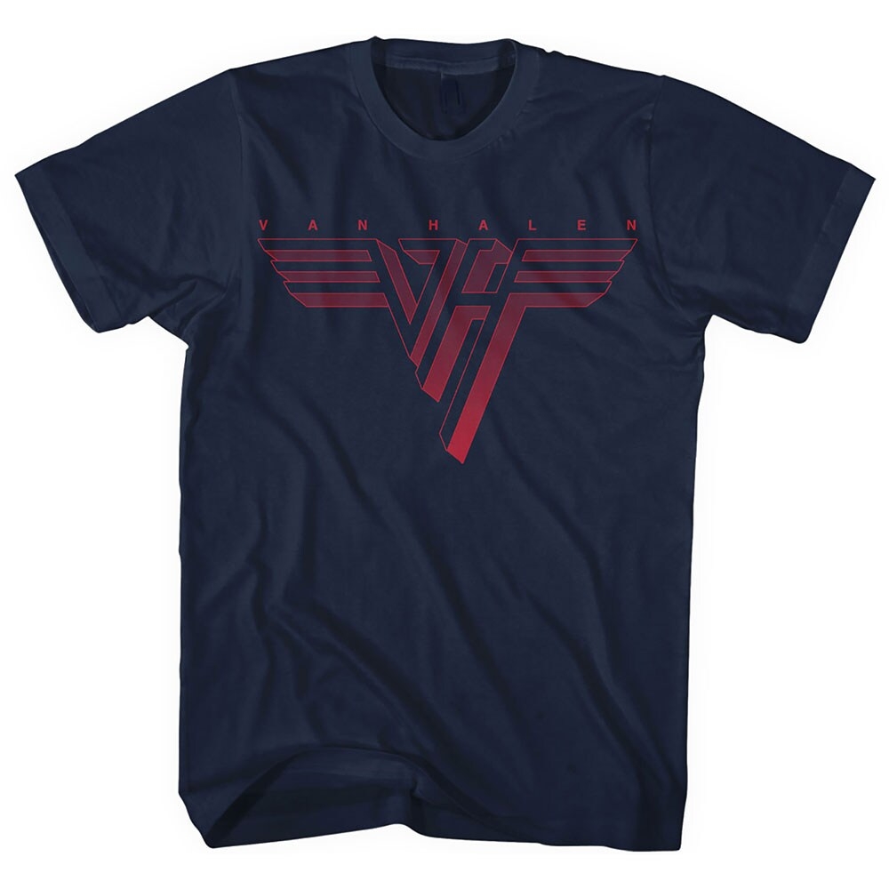 Van Halen Unisex T-Shirt: Classic Red Logo (Medium)