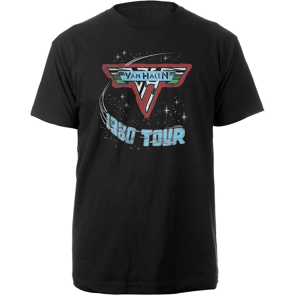 Van Halen Unisex T-Shirt: 1980 Tour (X-Large)