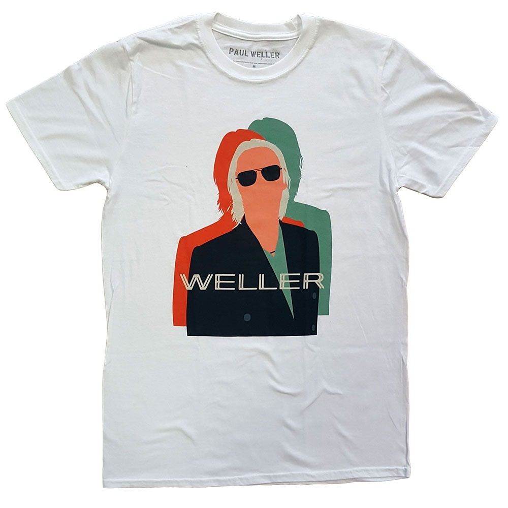 Paul Weller Unisex T-Shirt: Illustration Offset (Large)