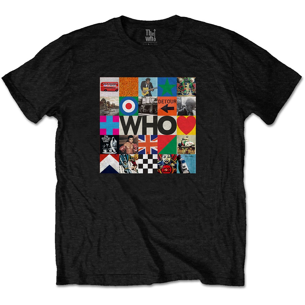 The Who Unisex T-Shirt: 5x5 Blocks (Medium)