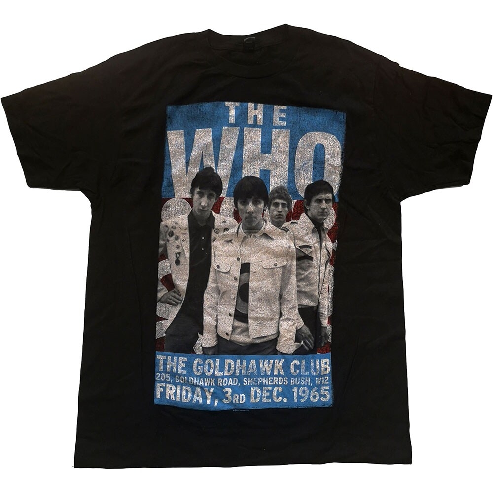 The Who Unisex T-Shirt: The Goldhawk Club 1965 (X-Large)