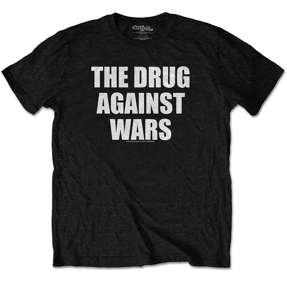 Wiz Khalifa Unisex T-Shirt: Drug Against Wars (XX-Large)
