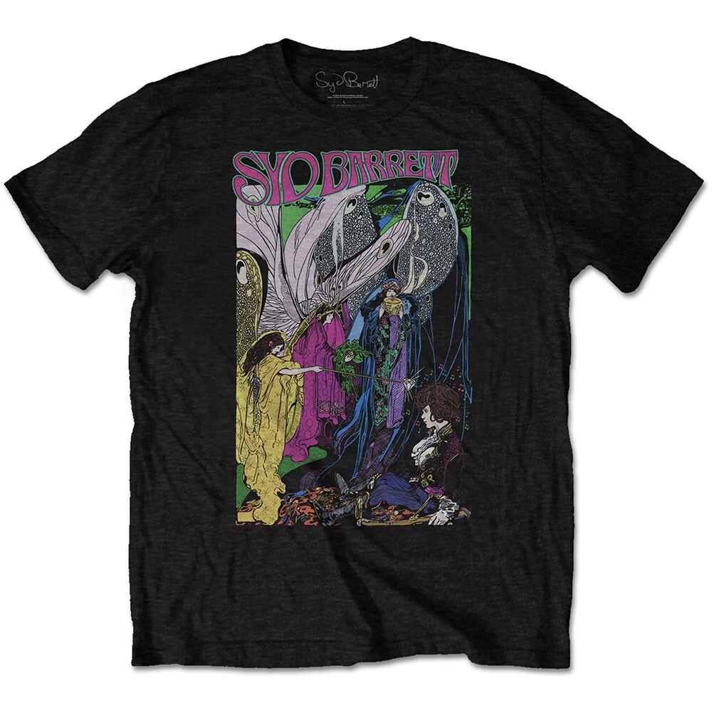 Syd Barrett Unisex T-Shirt: Fairies (Large)