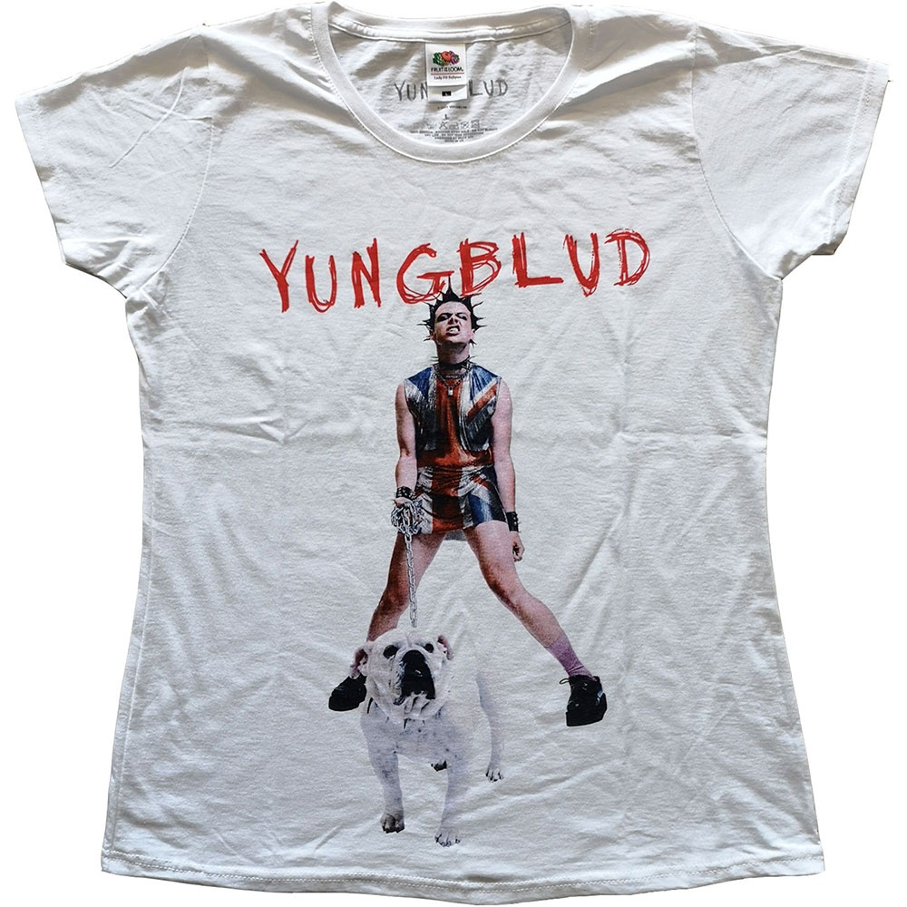 Yungblud Ladies T-Shirt: Strawberry Lipstick (XX-Large)