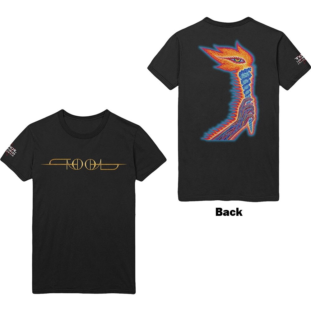 Tool Unisex T-Shirt: The Torch (Back Print) (Medium)