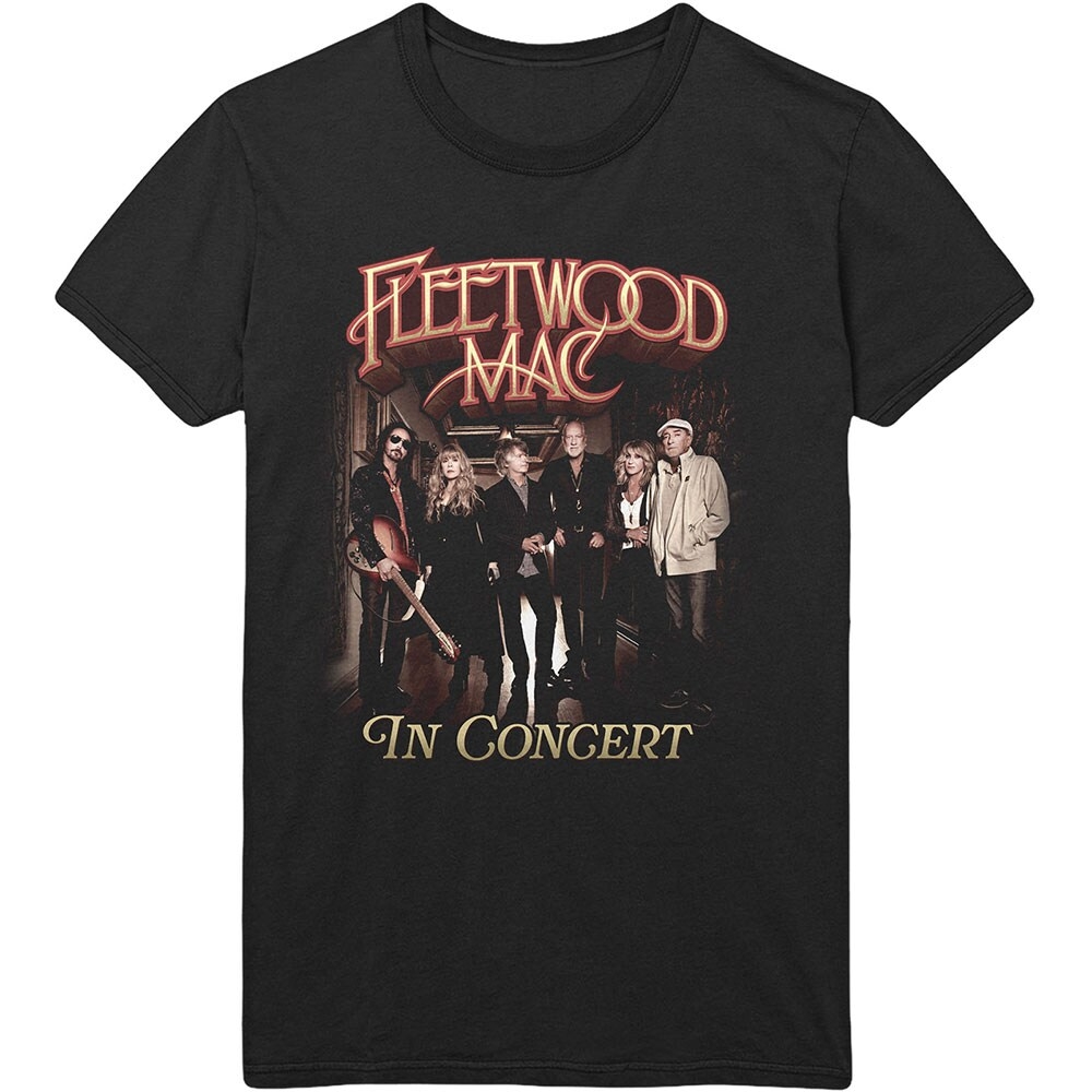 Fleetwood Mac Unisex T-Shirt: In Concert (Medium)