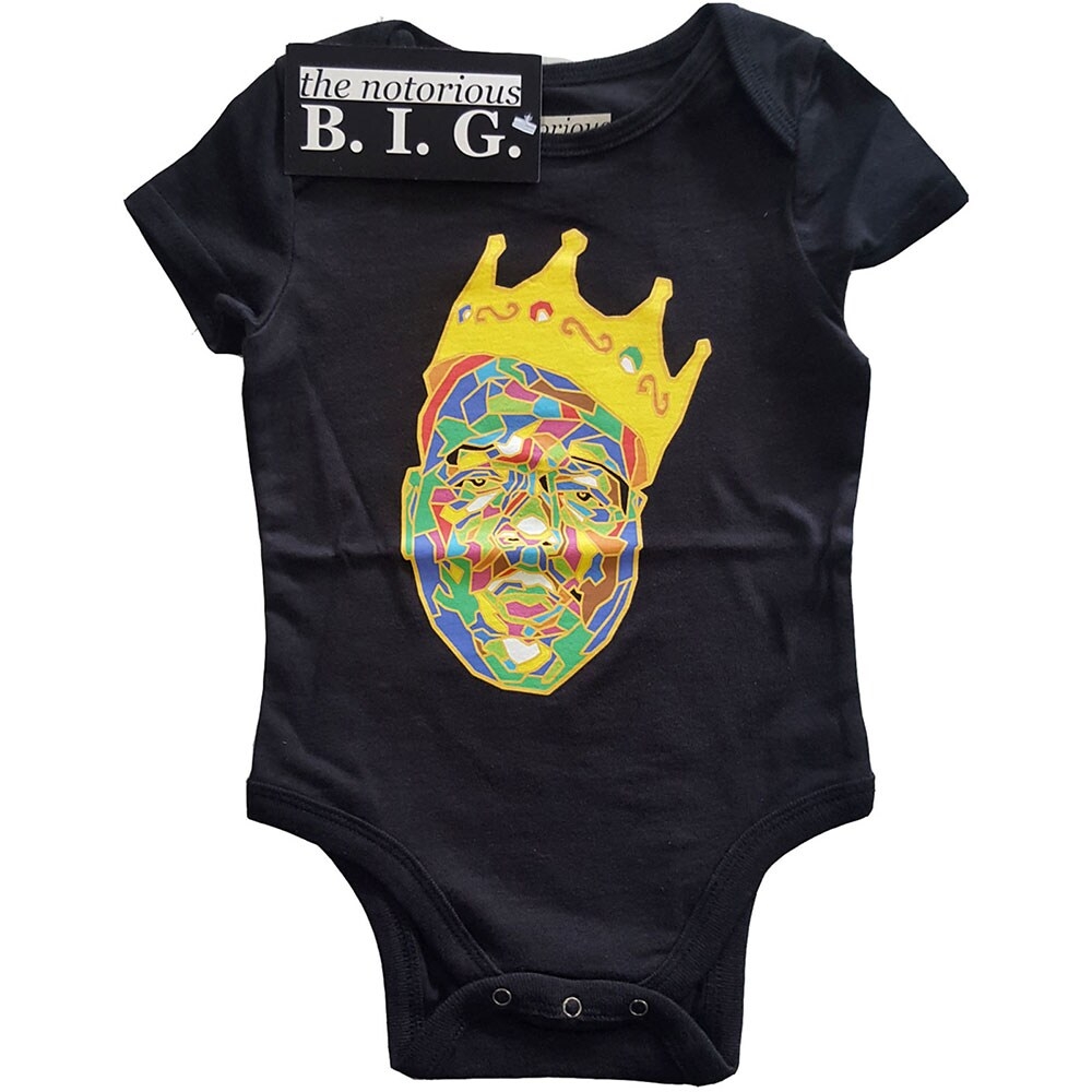 Biggie Smalls Kids Baby Grow: Crown (12 Months)