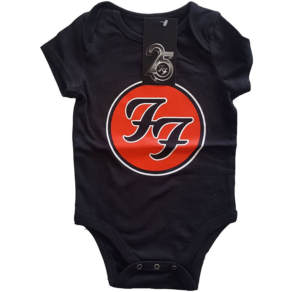 Foo Fighters Kids Baby Grow: FF Logo (0-3 Months)