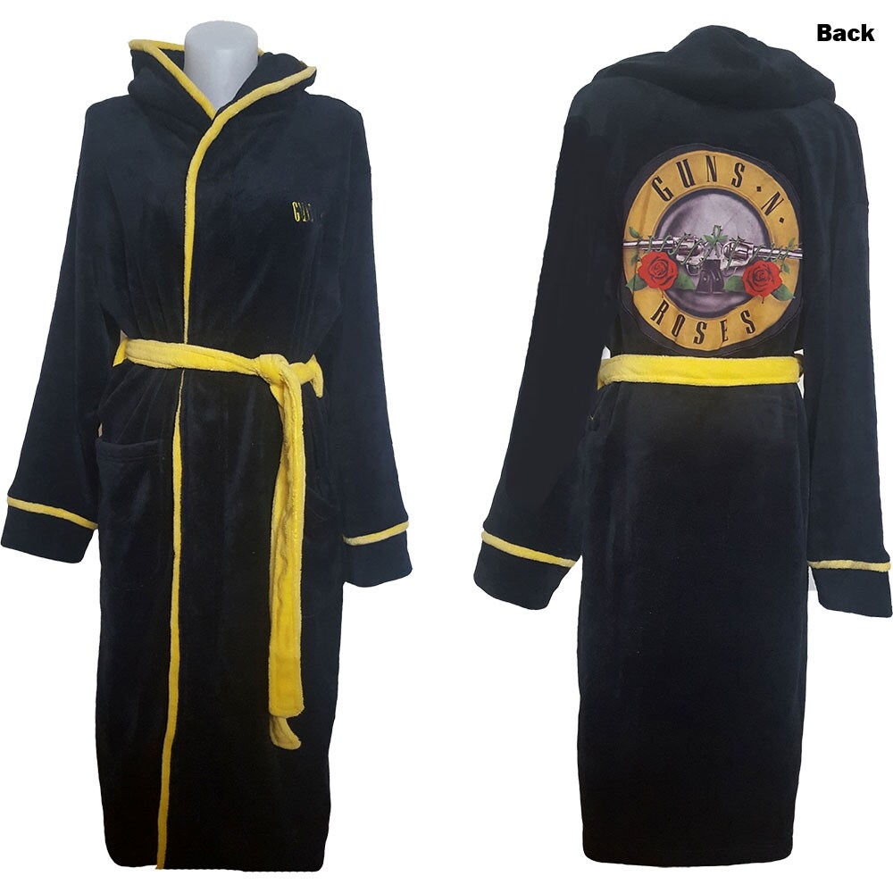 Guns N' Roses Unisex Bathrobe: Classic Logo (Small - Medium)