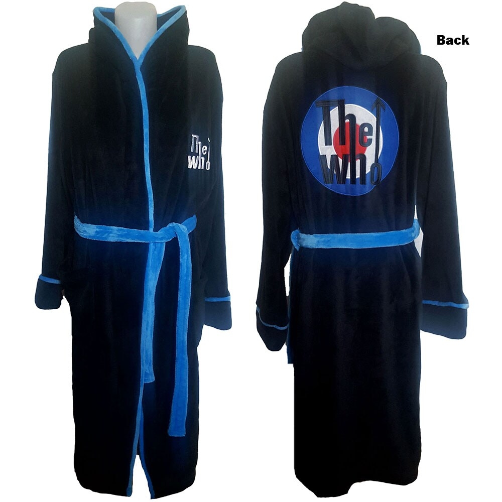 The Who Unisex Bathrobe: Target Logo (Small - Medium)