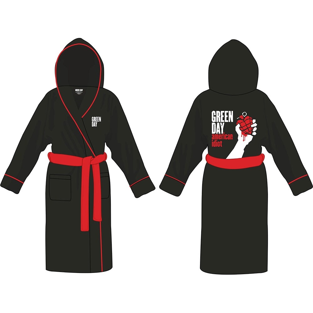 Green Day Unisex Bathrobe: American Idiot (Large - X-Large)