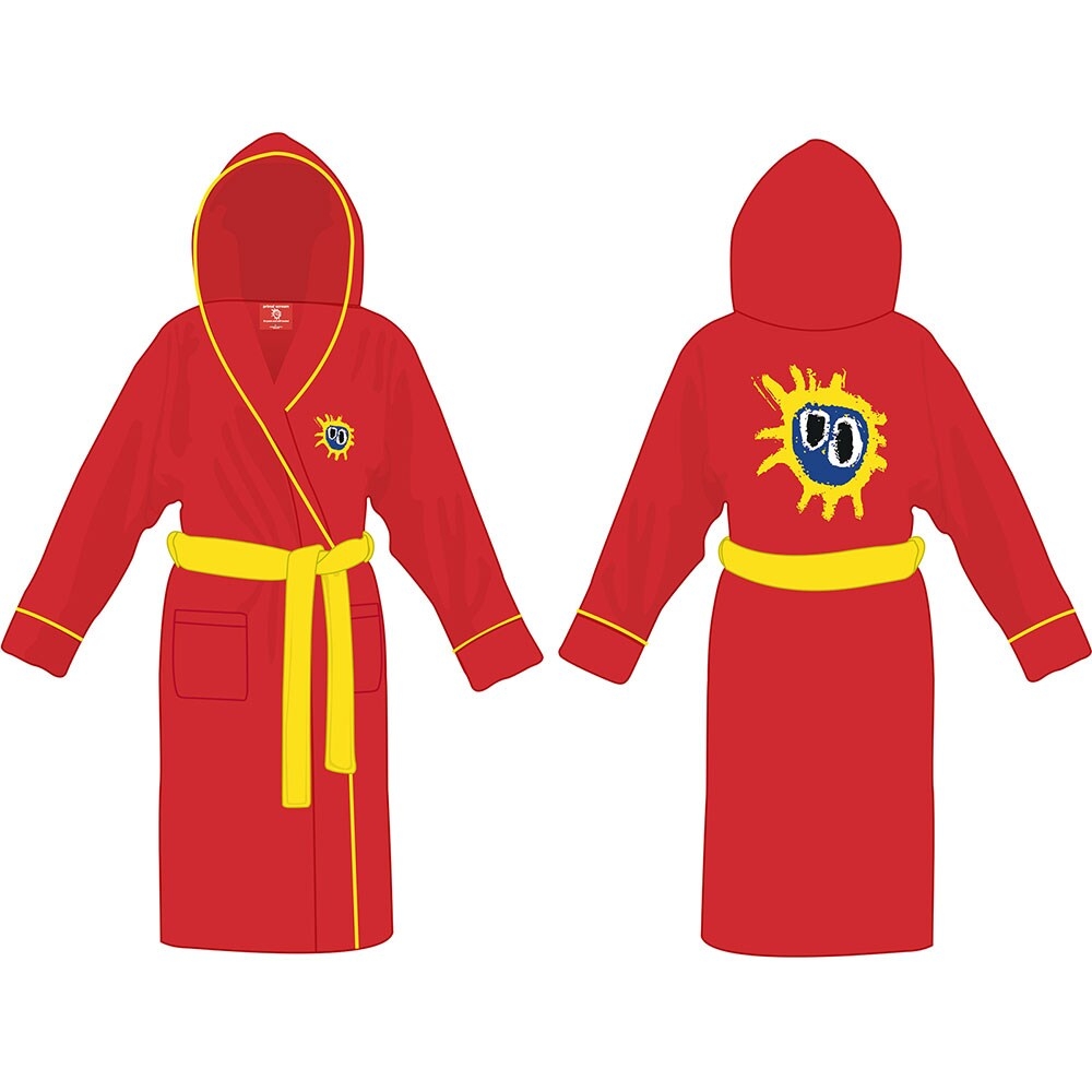 Primal Scream Unisex Bathrobe: Screamadelica (Large - X Large)