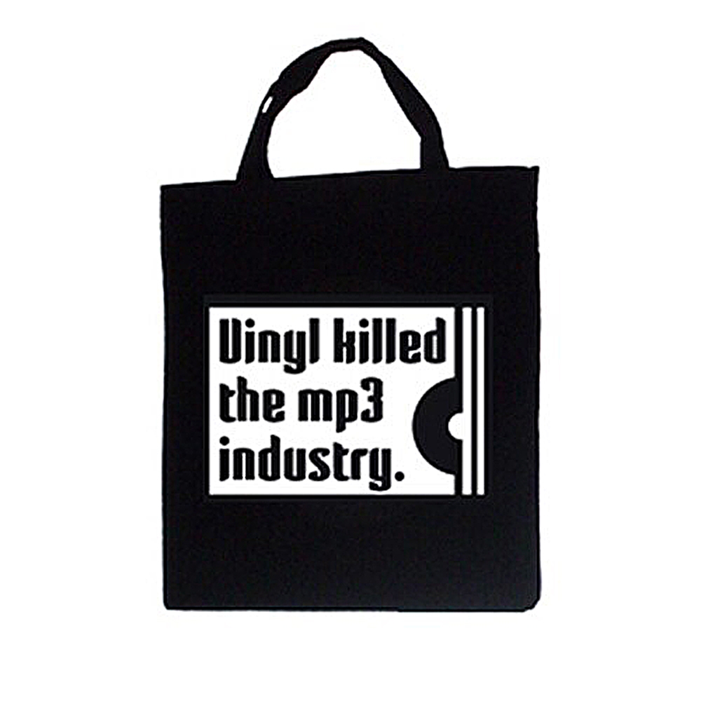Tygpåse: Vinyl Killed The Mp3 Industry