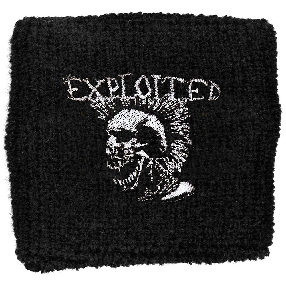 The Exploited Sweatband: Mohican Skull (Loose)