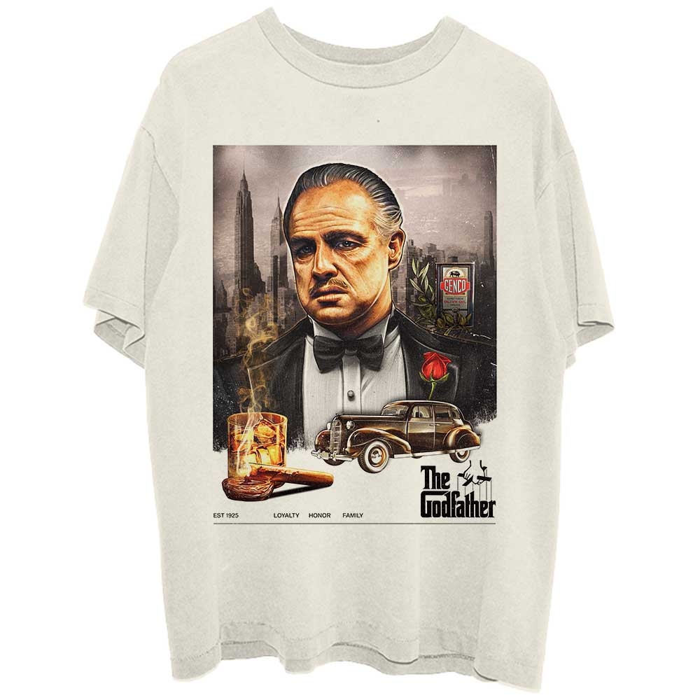 The Godfather Unisex T-Shirt: Loyalty Honour Family (Large)