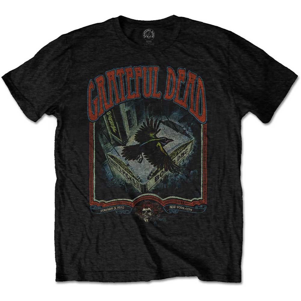 Grateful Dead Unisex T-Shirt: Vintage Poster (Large)