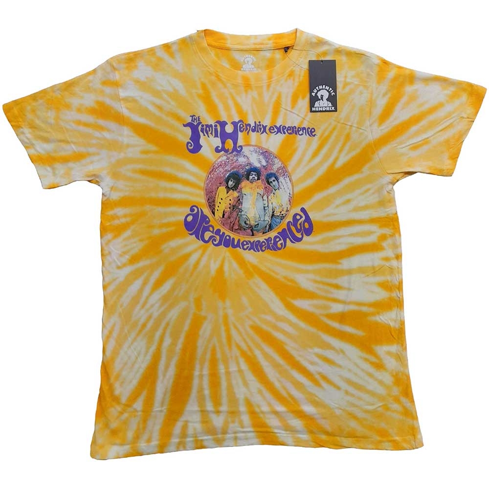 Jimi Hendrix Unisex T-Shirt: Are You Experienced (Dip-Dye) (XX-Large)