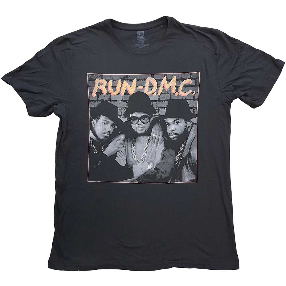 Run DMC Unisex T-Shirt: B&W Photo (Medium)