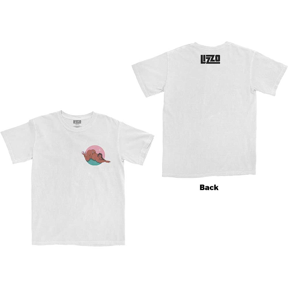 Lizzo Unisex T-Shirt: Arch (Back Print) (Large)