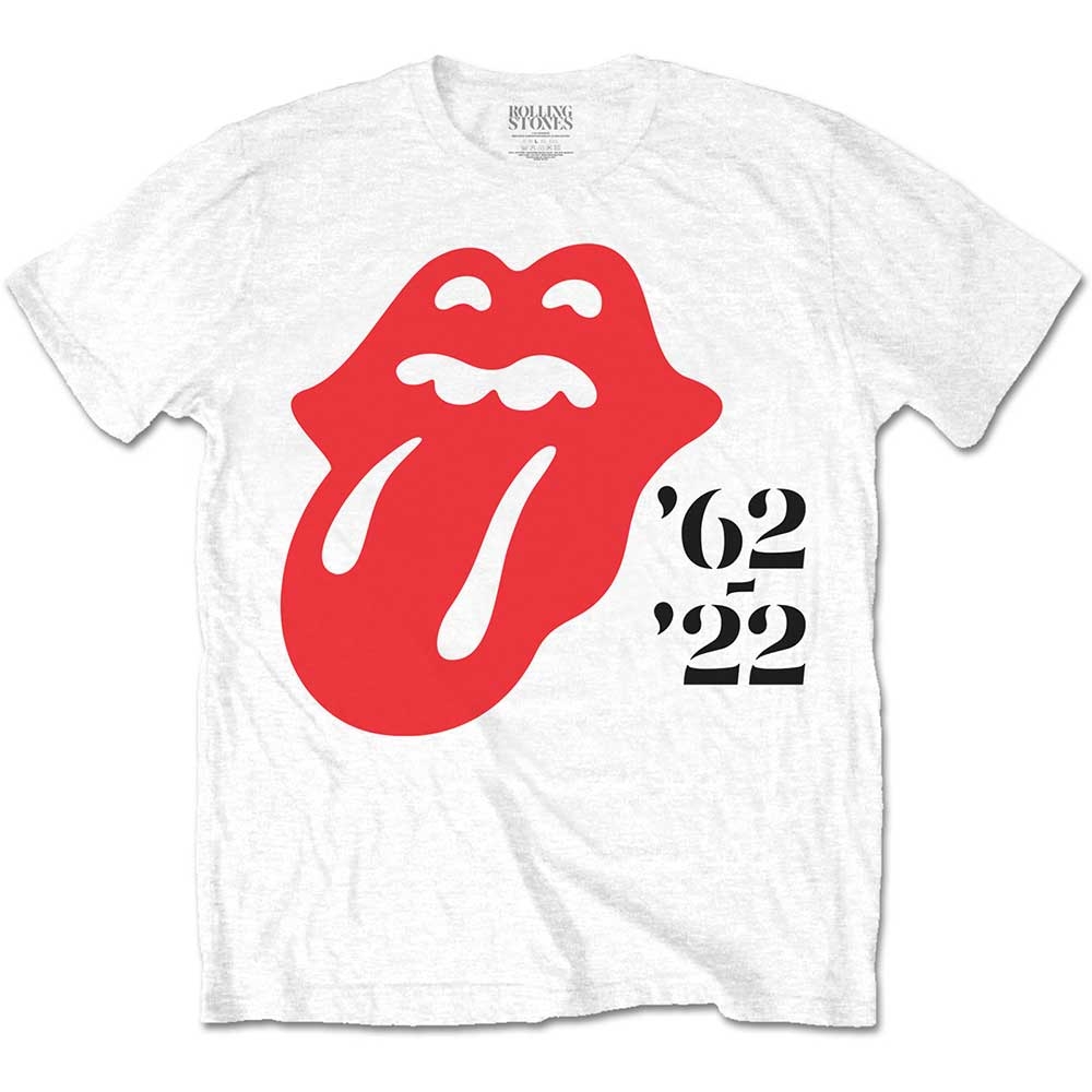 The Rolling Stones Unisex T-Shirt: Sixty '62 - '22 (X-Large)