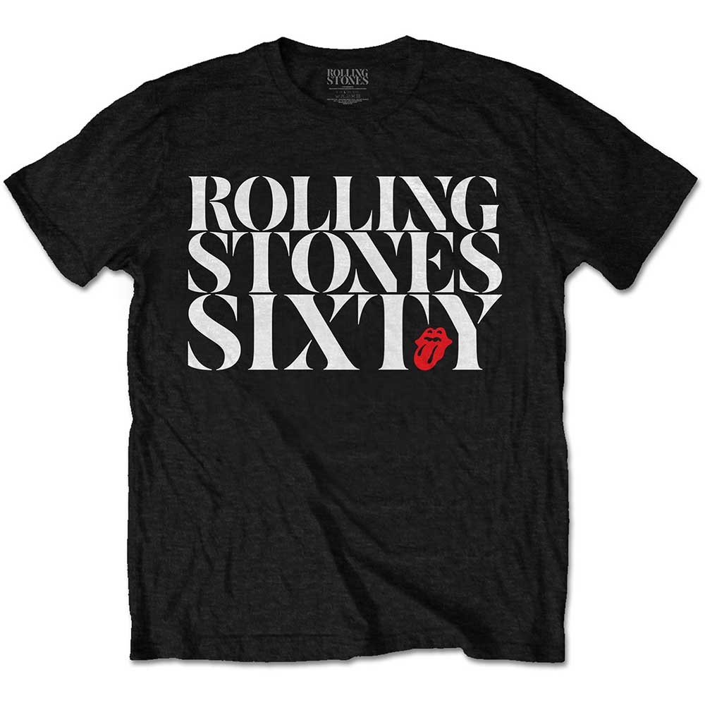 The Rolling Stones Unisex T-Shirt: Sixty Chic (Small)