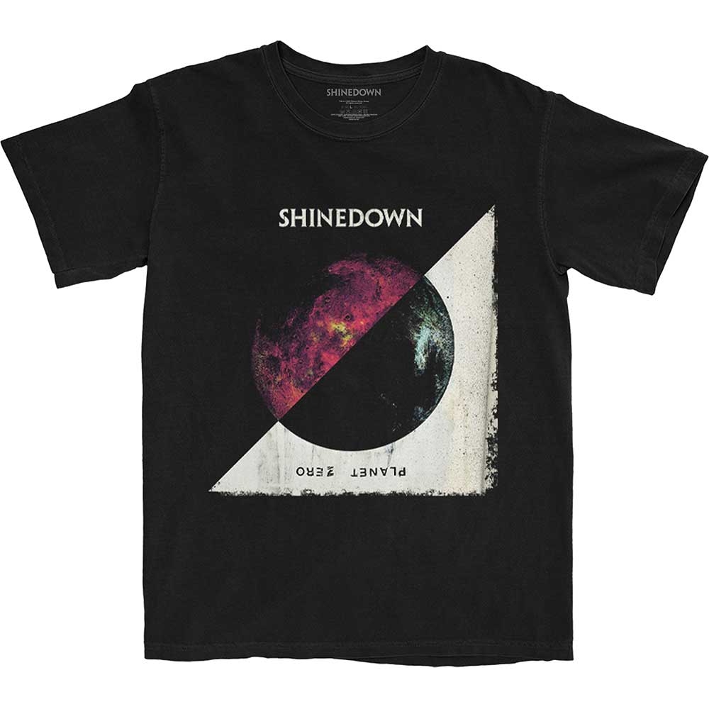 Shinedown Unisex T-Shirt: Planet Zero Album (Small)