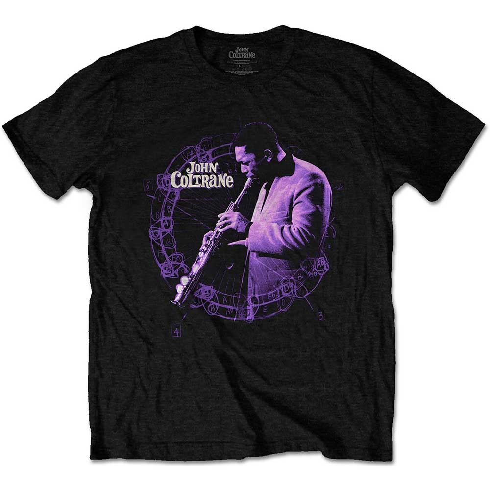 John Coltrane Unisex T-Shirt: Circle Live (Small)